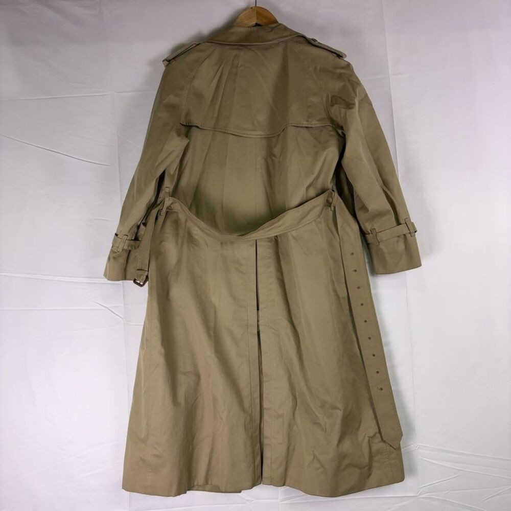 Burberry Selfridges Plaid Trench Coat - Picture 3 of 3